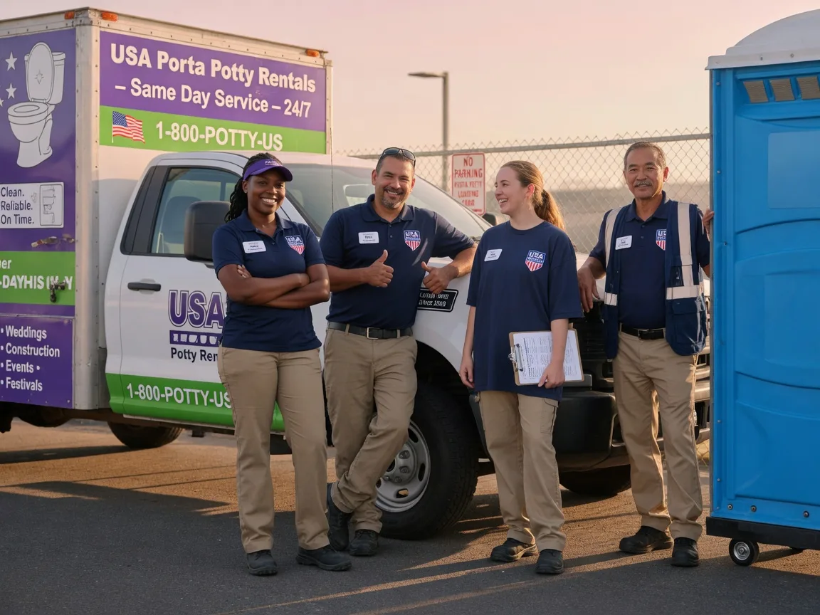 Porta Potty Rental company in Rockwood, IL